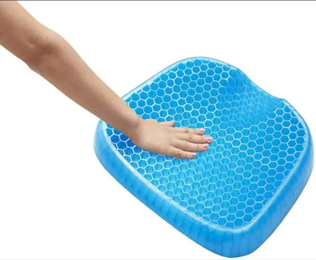 Egg Sitter Absorb Pressure Support Back Pain Relief Breathable Honeycomb Car and Office Cushion Seat Gel Non-Slip
