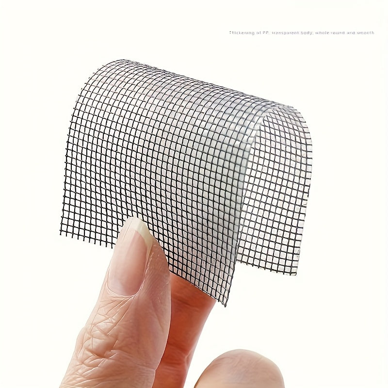 Waterproof Self-Adhesive Window Screen Repair Tape, Anti-Insect Mesh Patch For Dorm Doors/Curtains, Strong Adhesive Repair Tape For Torn Screens, 2M/78.74INCH Length