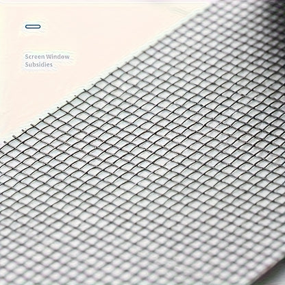 Waterproof Self-Adhesive Window Screen Repair Tape, Anti-Insect Mesh Patch For Dorm Doors/Curtains, Strong Adhesive Repair Tape For Torn Screens, 2M/78.74INCH Length