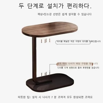 Side Table - Coffee Table - Side Table For Bed - Minimalist Movable Side Table - Multifunctional Coffee Table for Living Room and Sofa Corner