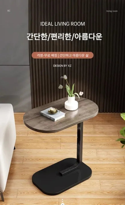 Side Table - Coffee Table - Side Table For Bed - Minimalist Movable Side Table - Multifunctional Coffee Table for Living Room and Sofa Corner