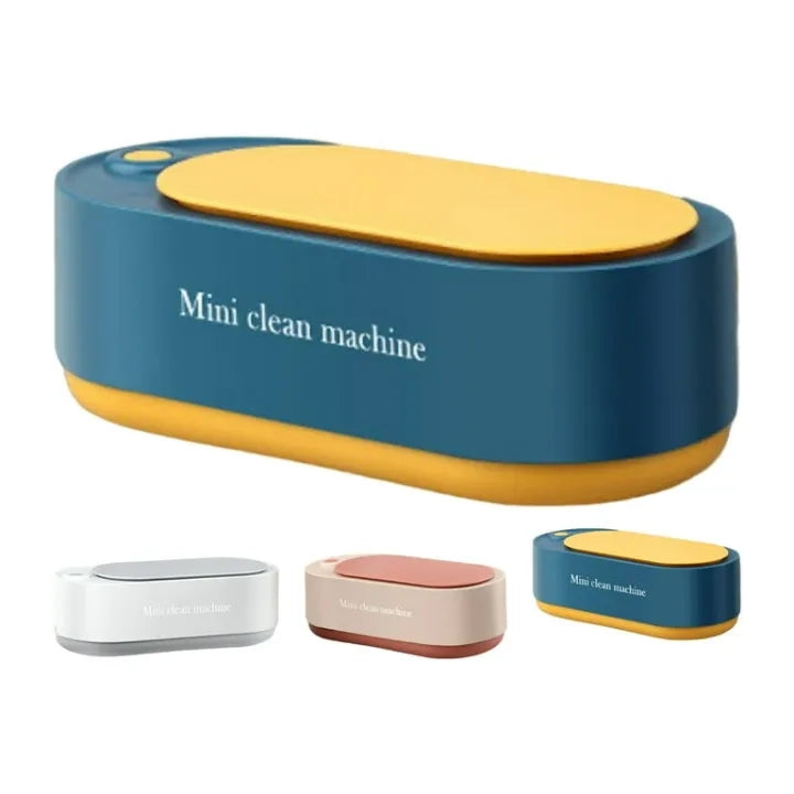 High-frequency Vibration Ultrasonic Cleaning Machine, Purple Light Wave Cleaning Device, Rechargeable Ultrasonic Cleaner for Jewelry, Glasses, Watch Straps, Dentures