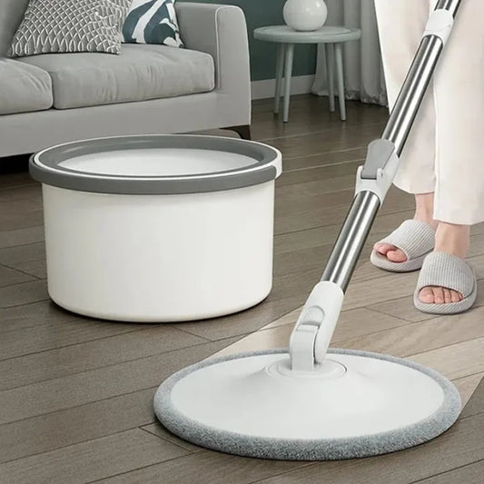 Self-Washing 360 Degree Spin Mop And Bucket With Water Wringer Powerful Spinning Mop Household Cleaning Supplies