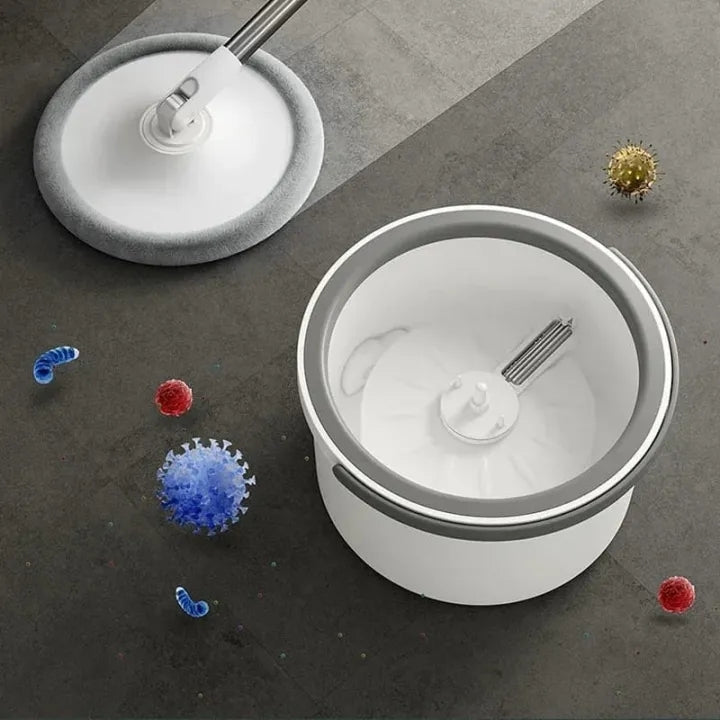 Self-Washing 360 Degree Spin Mop And Bucket With Water Wringer Powerful Spinning Mop Household Cleaning Supplies