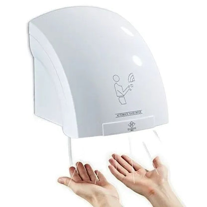 Siemens Hand dryer Automatic Sensor PVC And Metal TH-92001 Black china hand dryer ABS Plastic Infrared rays sensor Automatic Hand Warmer Machine 1800 Watts for hands warming machine Siemens Company