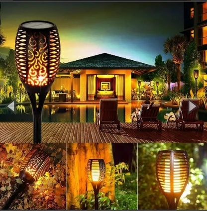 Garden Light Automatic Waterproof Flame Flickering 1 PC