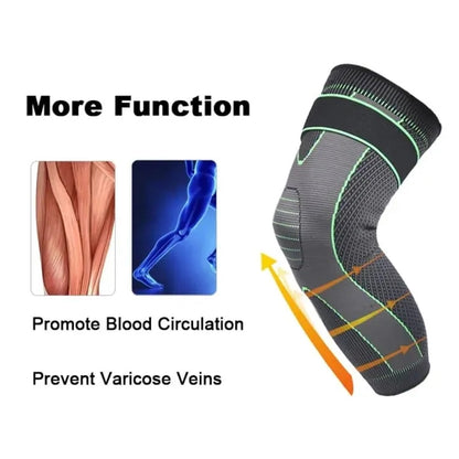 1pcs Knee Pads Anti-slip Knee Leg Cover Knee Joint Brace Adult Sports Accessory (High Quality)