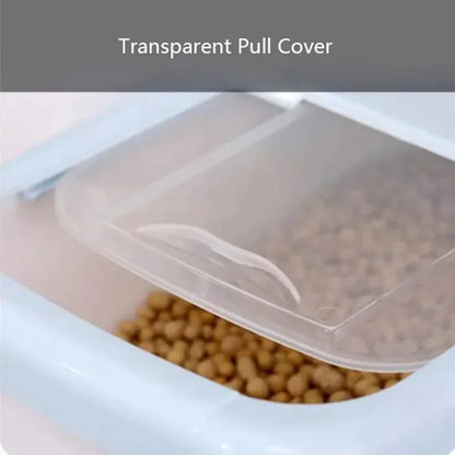 Kitchen Rice Grain Cereal Food Dispenser Storage Box Cases Container Organizer 10kg