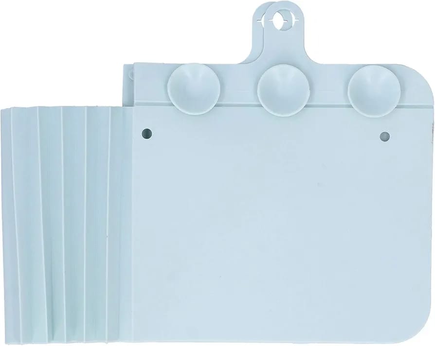 Sink Splash Guard, Foldable Water Splashing Guard Kitchen Sink Baffle Board with Suction Cups