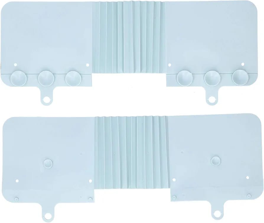 Sink Splash Guard, Foldable Water Splashing Guard Kitchen Sink Baffle Board with Suction Cups
