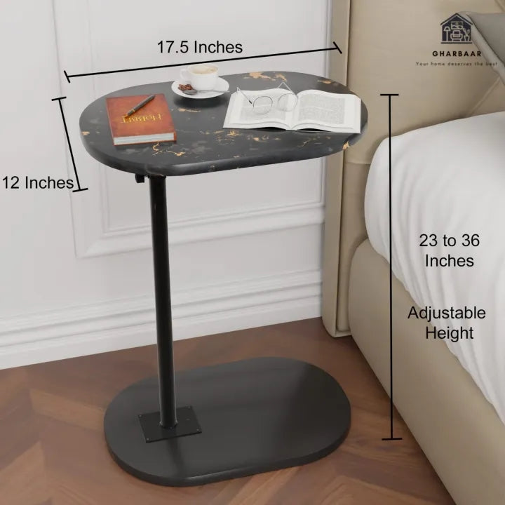 Side Table - Coffee Table - Side Table For Bed - Minimalist Movable Side Table - Multifunctional Coffee Table for Living Room and Sofa Corner